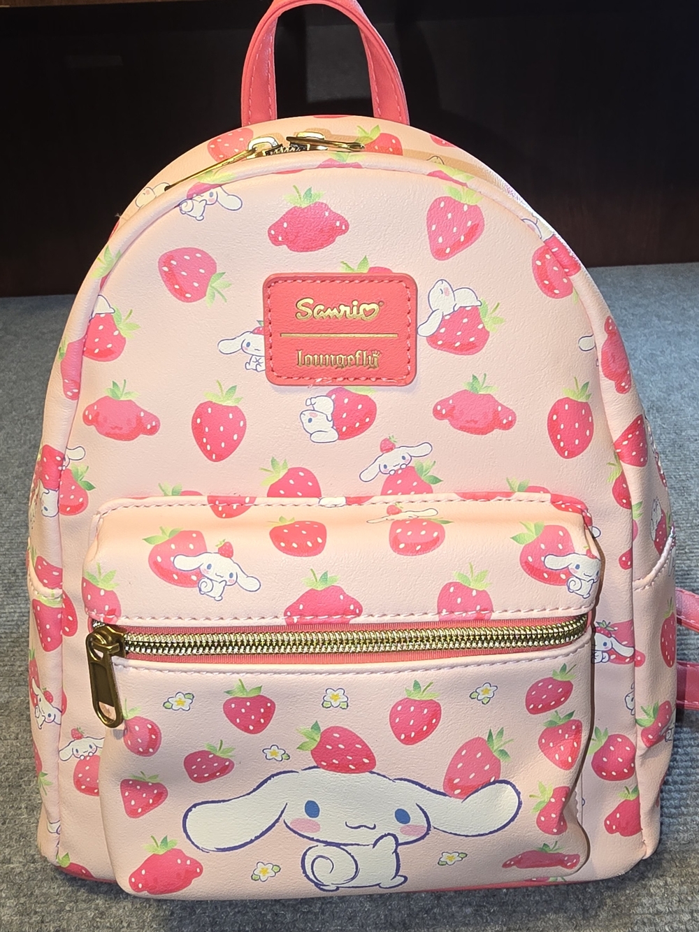 Loungefly Sanrio Cinnamoroll Strawberry Mini Backpack Pink Kawaii 2022
